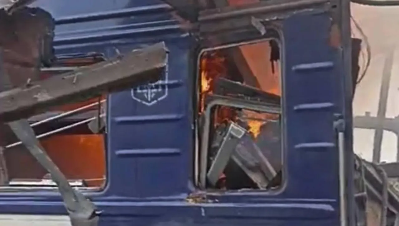 Русия атакува пътнически влак в украинската Сумска област, има ранени