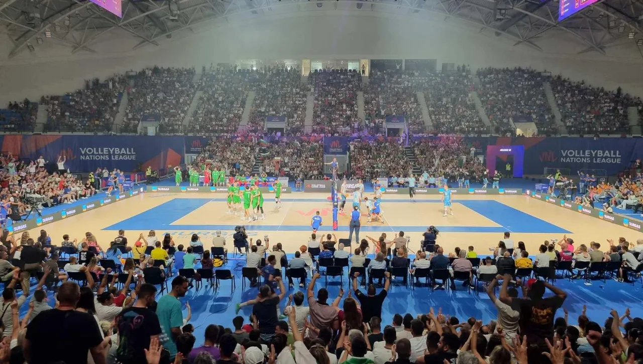 Волейболните национали докараха до екстаз 6000 в "Арена Бургас" с обрат срещу Словения