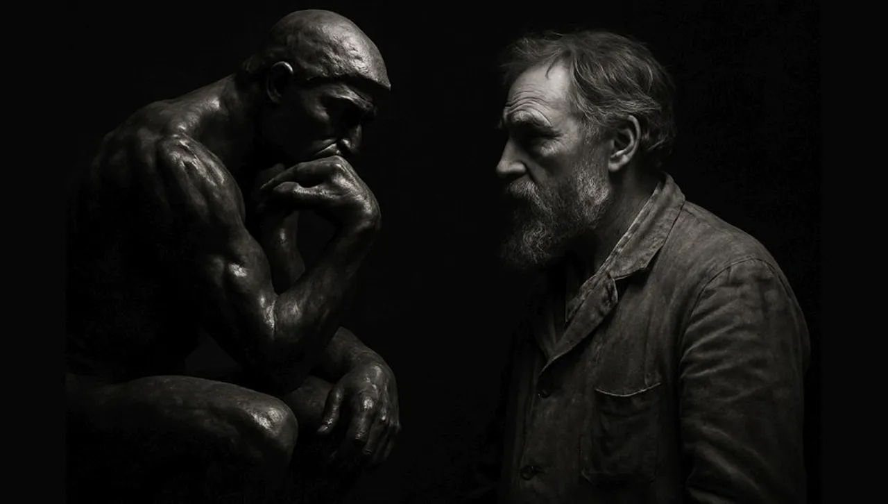 Вдъхновен от Данте, превърнат във вечен символ: поезия в бронз от Роден