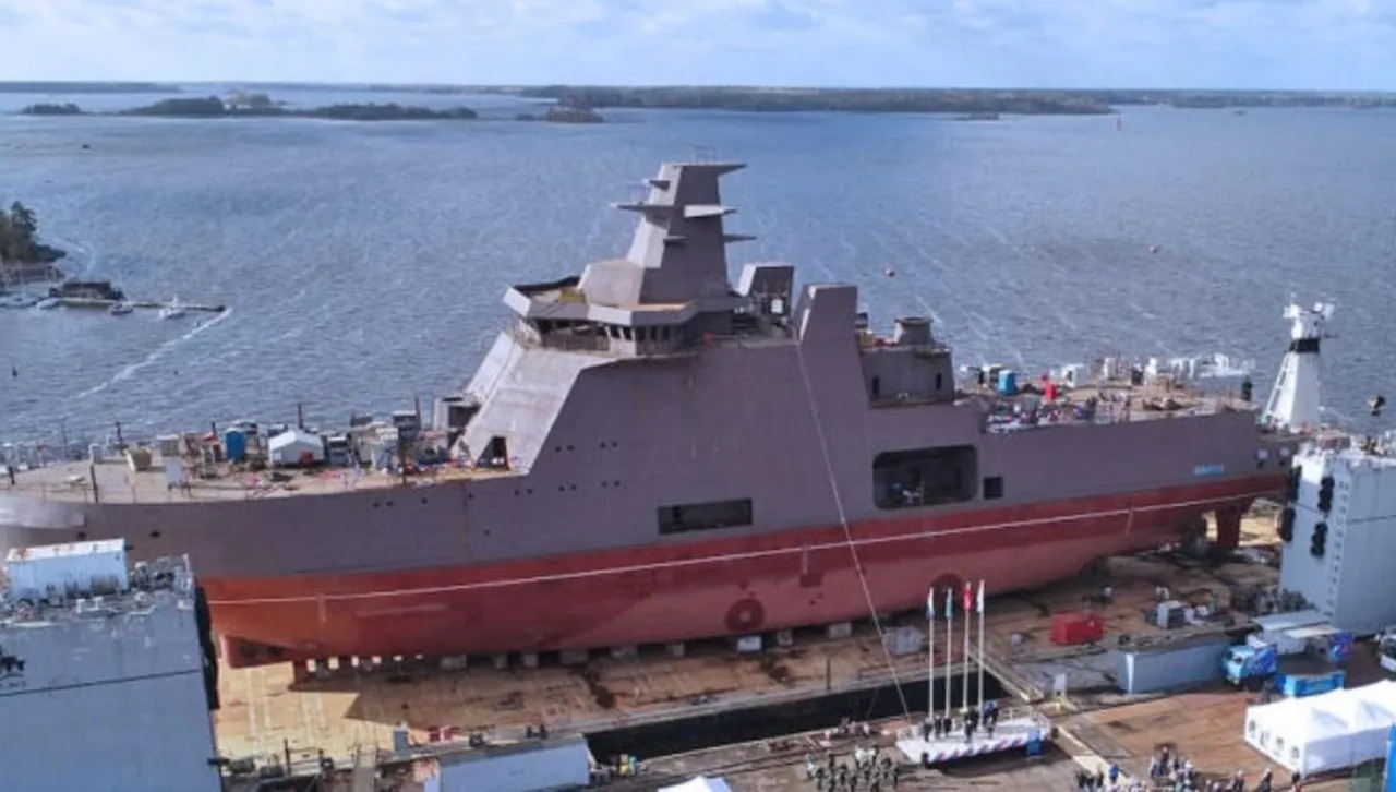 ВУС поразиха и руския боен ледоразбивач „Пурга“