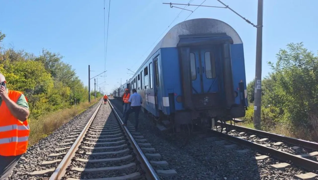 Дерайлира влак между Стара Загора и с. Калитиново: Вагон излезе от релсите