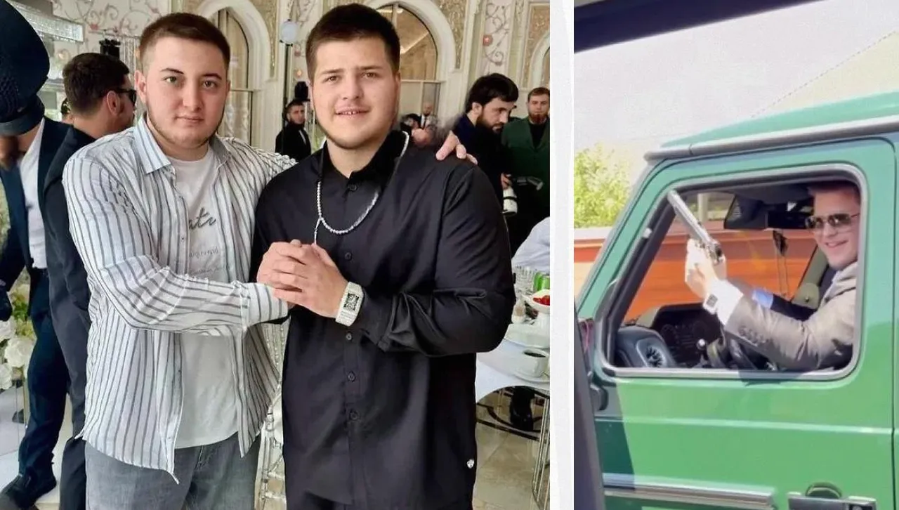 17-годишният син на Рамзан Кадиров се фука на сватбата си с лимитиран „Мерцедес“ и стреля със „Стечкин“