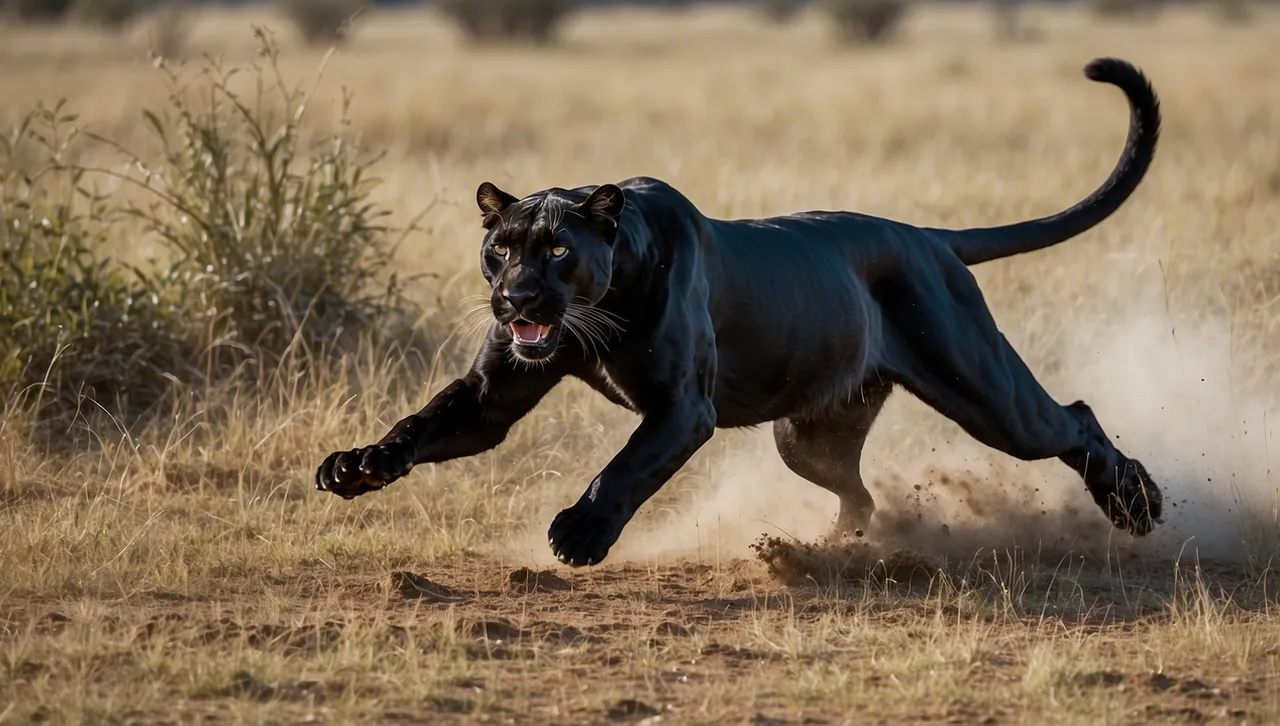 Черната пантера продължава турнето си из родината, забелязана е до Тутракан