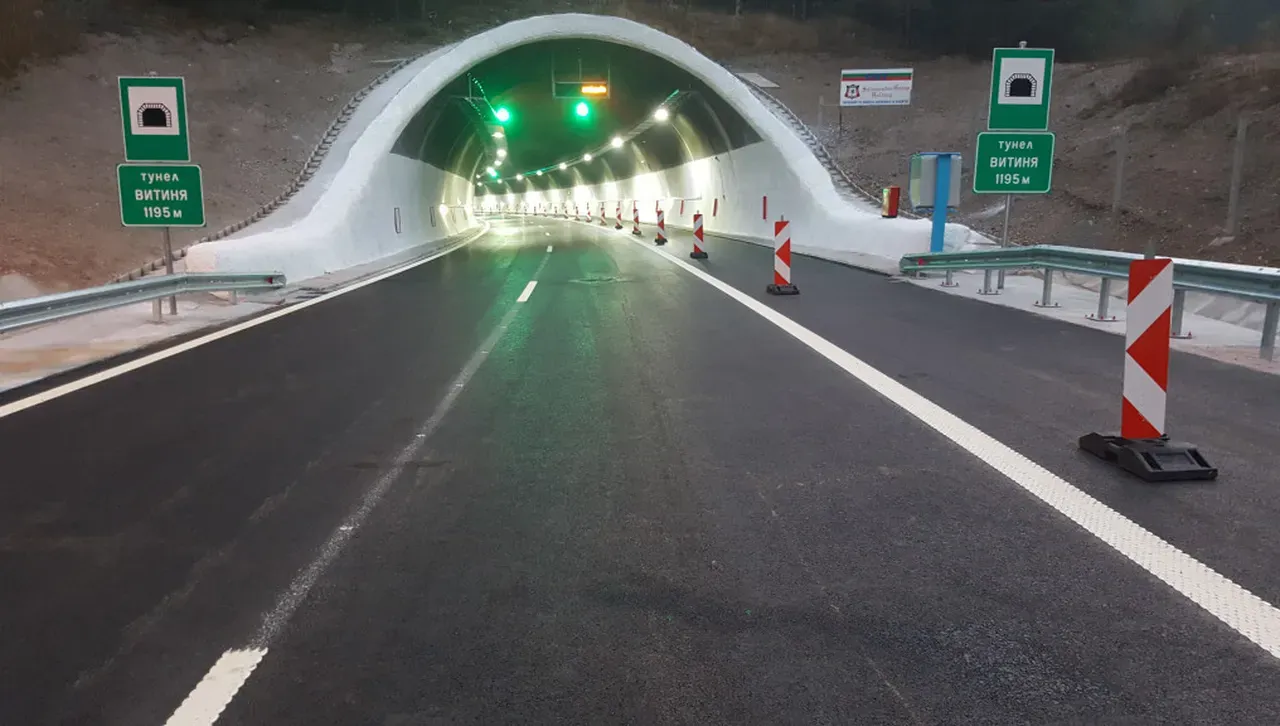 Мият и боядисват тунела Витиня: Ограничават нощното движение