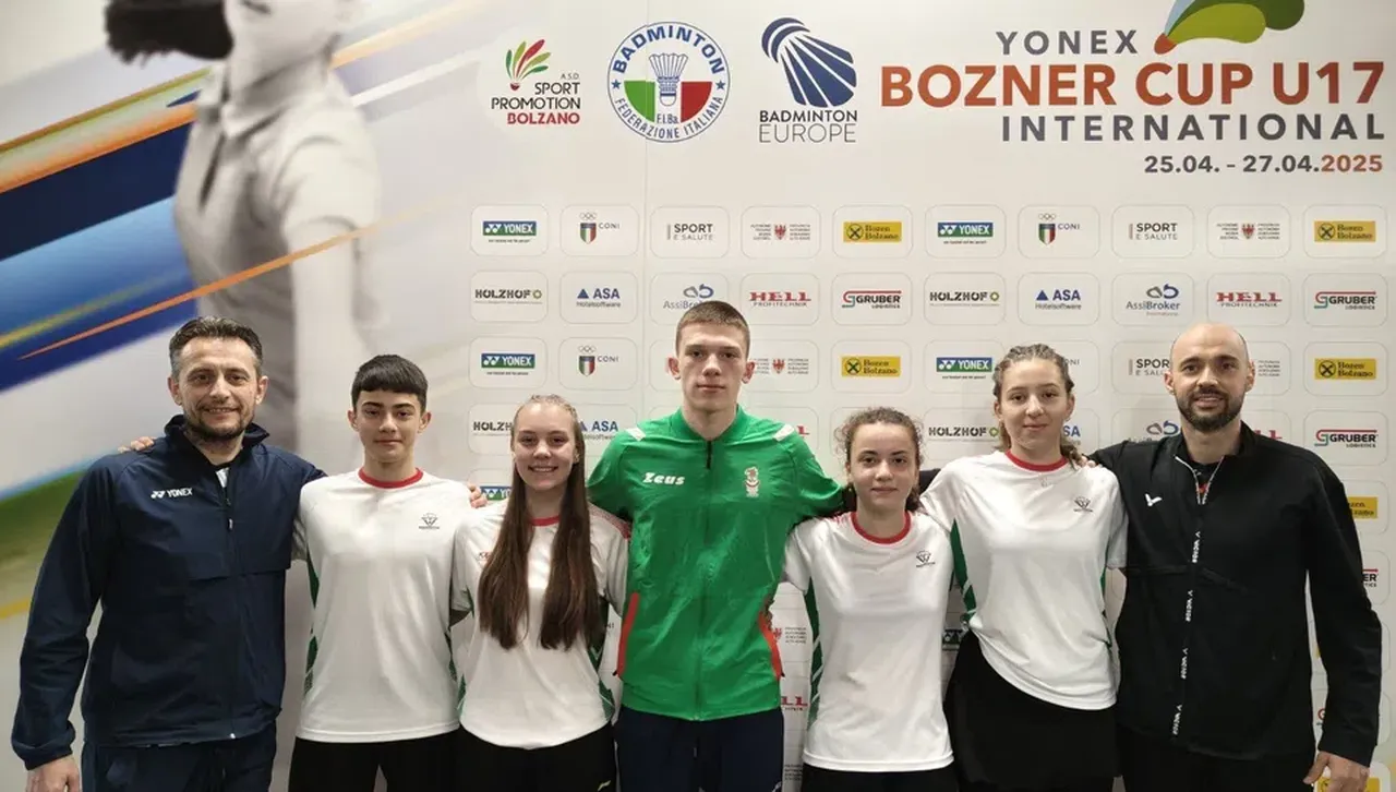 Българите взеха шест медала на турнира по бадминтон за юноши и девойки в Италия