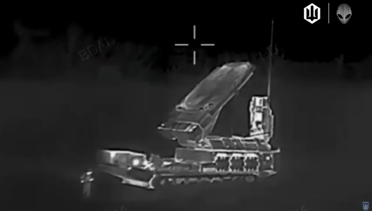 Украинските сили за безпилотни системи USF съобщиха за успешно поразяване