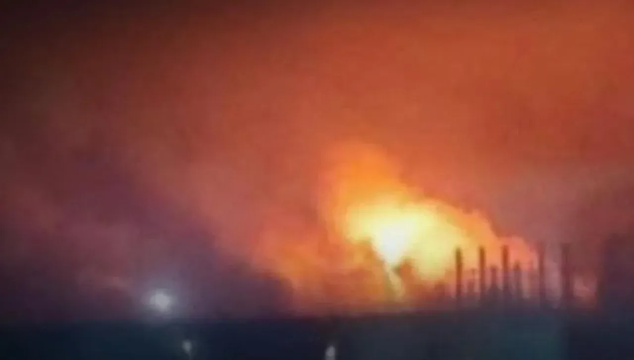 Поразиха ключови за руската война рафинерия, сондажна платформа, нефтен резервоар..