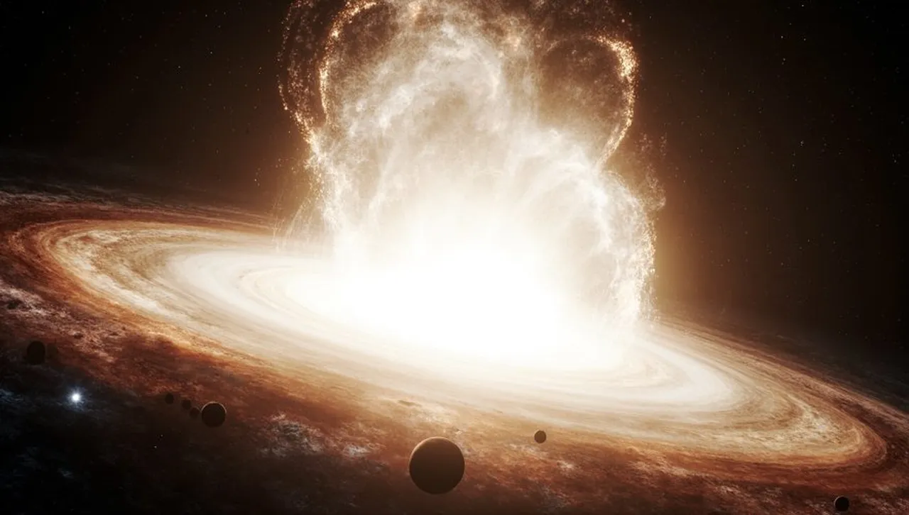 Как младите звезди могат да „запалят“ химията на живота