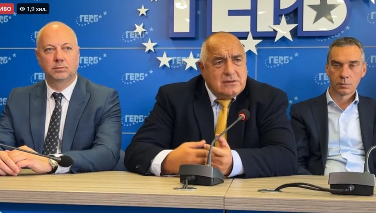 Борисов: ПП-ДБ не искат Пеевски, но не дават алтернатива за управление на страната