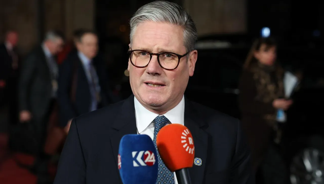 Стармър  призова за справедлив и траен мир за Украйна