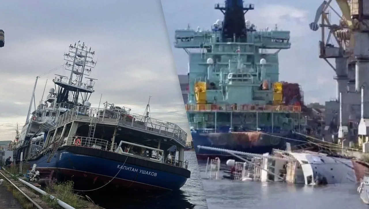 В Русия потъна големият влекач „Капитан Ушаков“