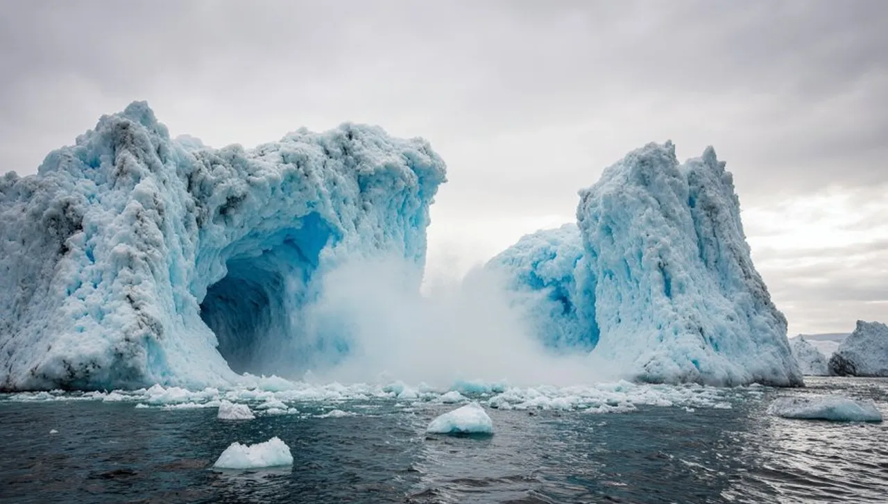 Гигантски айсберг се откъсна от Гренландия