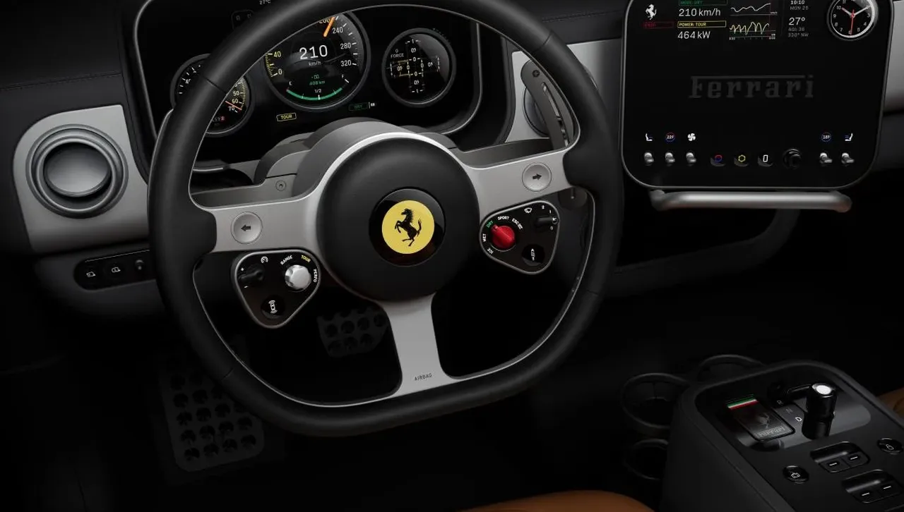 Ferrari показа фрагменти от първия електромобил в историята си