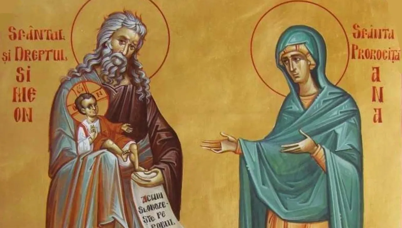 След Сретение Господне почитаме свети Симеон Богоприимец и пророчица Анна