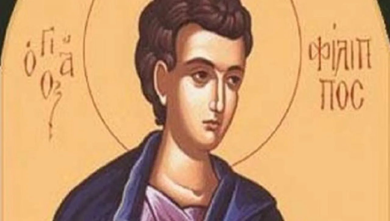 Почитаме  св. апостол Филип – възкресил мъртвец, разпнат с главата надолу