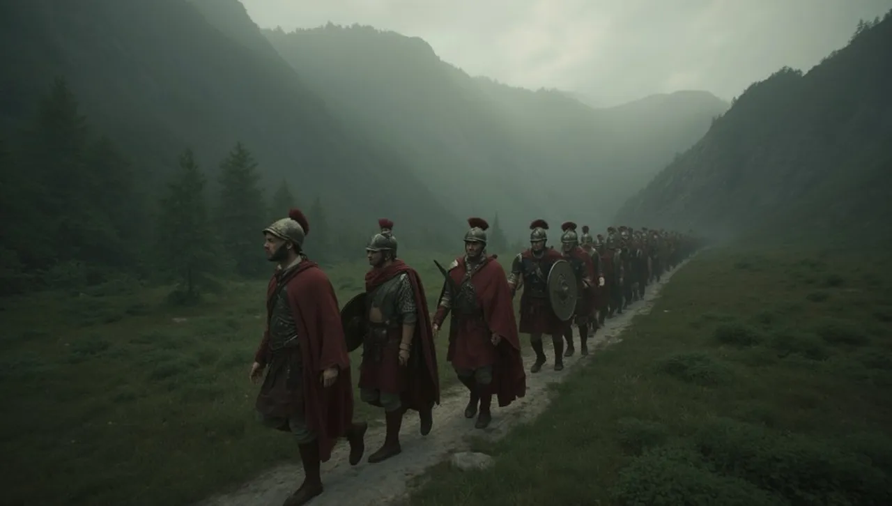 Скрит в небето: Археолози откриха 2000-годишен римски лагер в Алпите