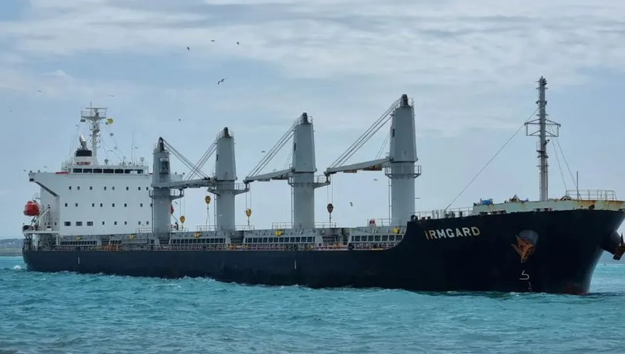 Неуспешен опит за изтегляне на кораба с руски торове, който блокира пристанището в Бургас