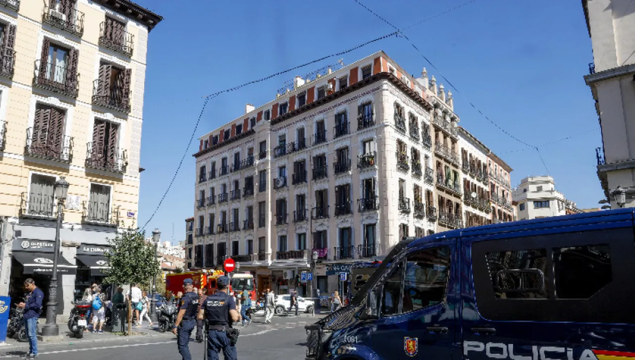 Четирима загинаха при срутване на сграда в централен Мадрид