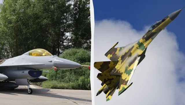 Украински F-16 срещу руски Су-35С: експерт разкри кой самолет би победил в бой