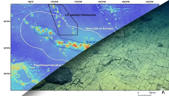Невероятно откритие край Хавай: „път към Атлантида“ се оказа геоложки феномен