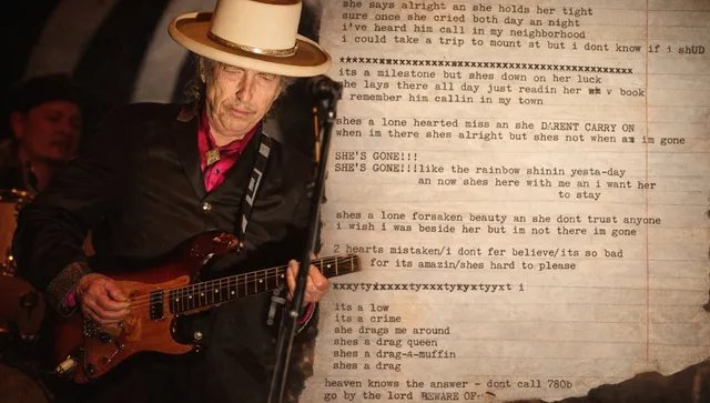 След 60 години: откриха изгубен текст на Дилън, скрит в книга на Гинсбърг