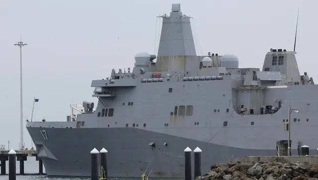 Американските ВМС потопиха кораб на еквадорски наркокартел