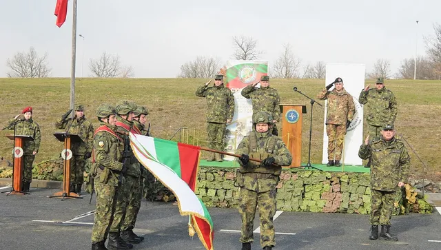 Смениха формирования от войските в Многонационалната бойна група на НАТО в България
