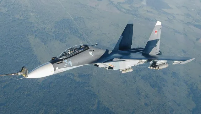 В Крим се разби още един руски самолет -  изтребител Су-30