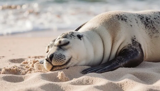 Учени откриха сложен подводен език при тюлена монах