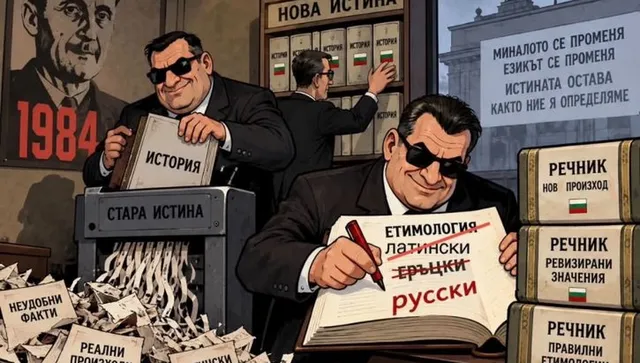 Етимологията като оръжие на руската и комунистическата пропаганда в България