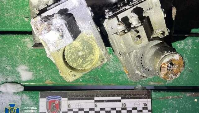 СБУ показа отломки от балистичната ракета "Орешник", с която Русия удари Лвовска област