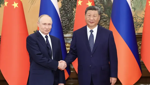  Путин се срещна със  Си Цзинпин 
