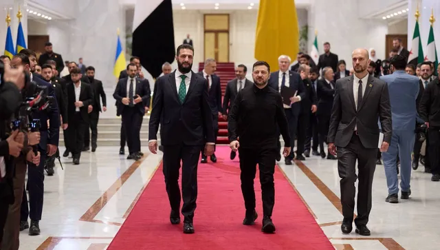 Киев разширява присъствието си в Близкия изток: Зеленски на среща със сирийския лидер