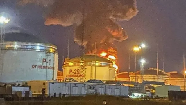 Пожар в руски газохимически комплекс в Амурска област рани над 120, един загина
