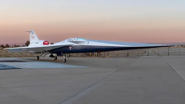  NASA проведе стрес-изпитания на революционния експериментален самолет Lockheed Martin X-59