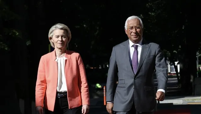 Фон дер Лайен и Антонио Коща на първо посещения в Сирия след падането на Асад