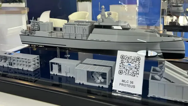 България представи морски боен дрон Proteus 36: до 40 ракети и автономни операции в Черно море