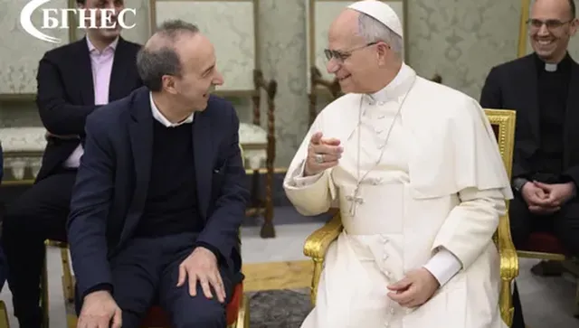 Папата и идолът на италианците обсъдиха живота на свети Петър 