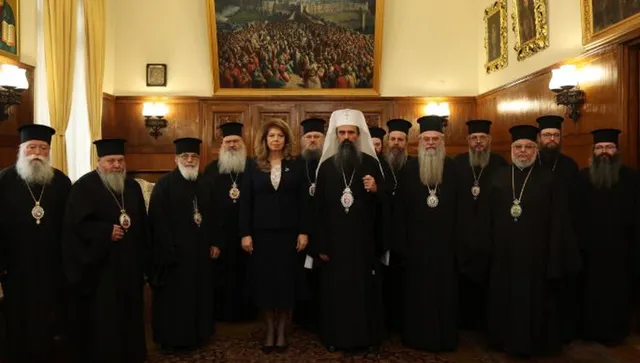 Даниил прие Йотова в Светия синод