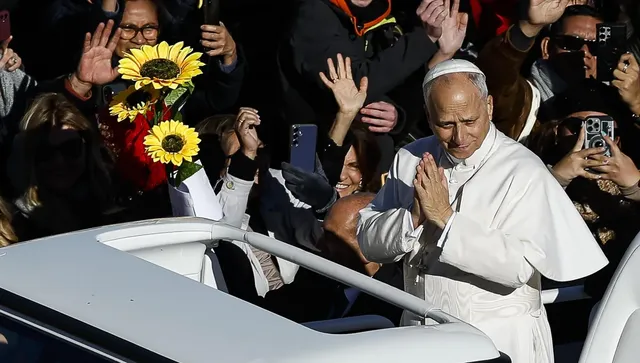 Папа Лъв XIV води първата служба по повод католическия Великден