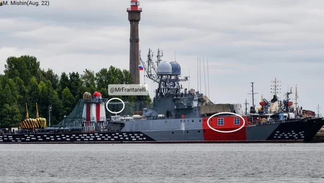 Русия използва тактика на Третия райх, за да скрие военен кораб от дронове