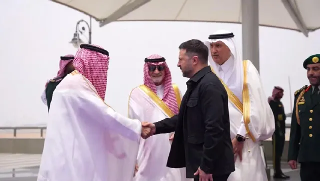 Зеленски пристигна в Саудитска Арабия за среща с престолонаследника