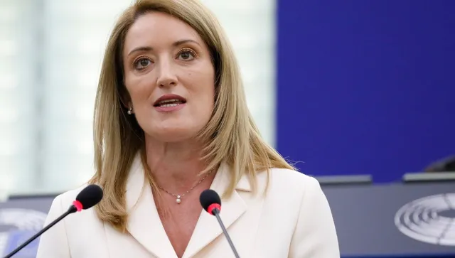 Председателят на Европарламента подписа заема от 90 млрд. евро за Украйна