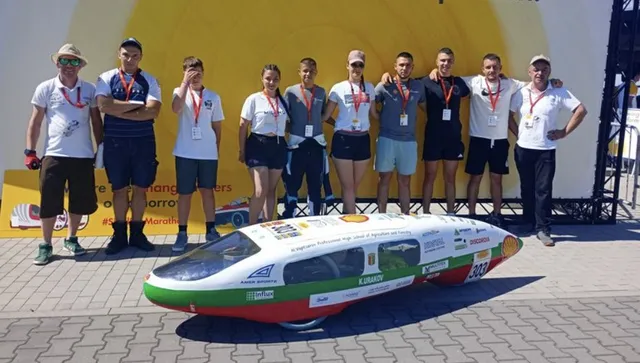  Ученици от Чепеларе триумфираха с уникален болид на състезанието "Shell Eco-Marathon"