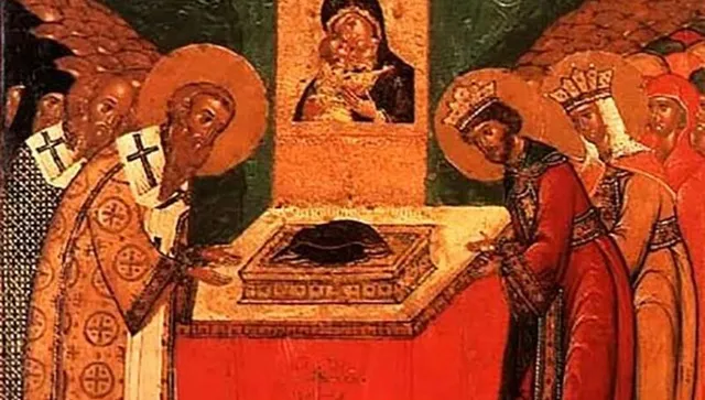 Историята на едно безценно съкровище: Полагането на честната дреха на Пресвета Богородица във Влахерна