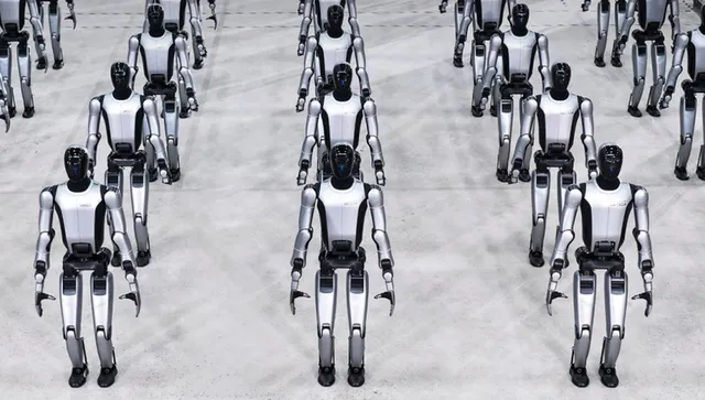 Ерата на робокопите започва? Хуманоидни роботи вече ще пазят границите