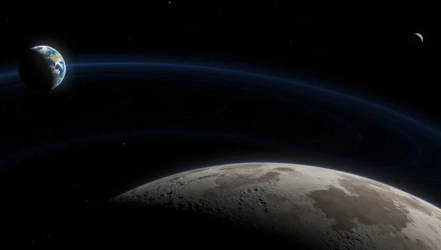 Атмосферата на Земята може да поддържа живот на Луната