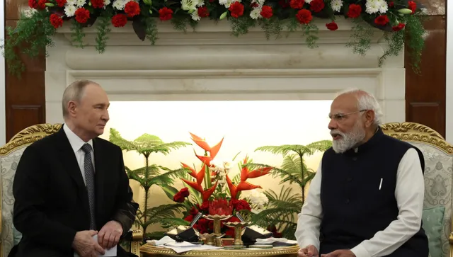 Путин и индийския премиер са на разговори за търговията с оръжие и петрол