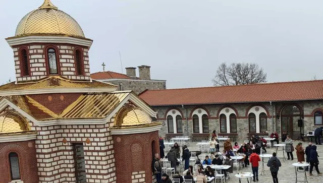 Изложение на постни ястия в манастира „Св. Йоан Предтеча“ в Кърджали