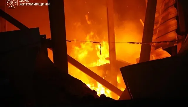 Русия удари индустриален парк в Житомирска област, има загинали и ранени